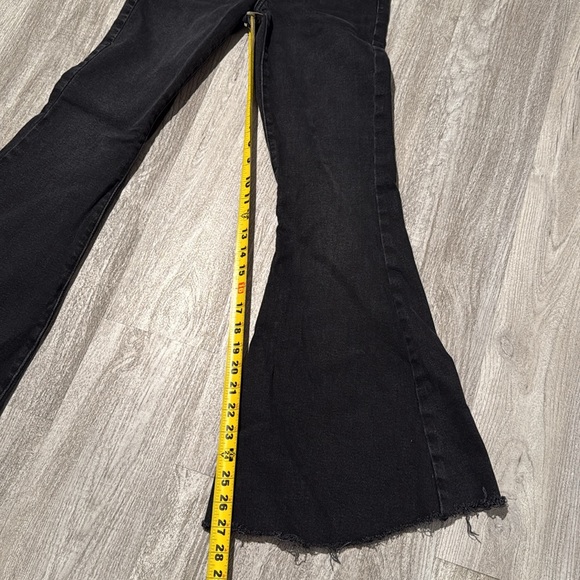 Forever 21 XS faded black bellbottom jeans - Picture 16 of 16
